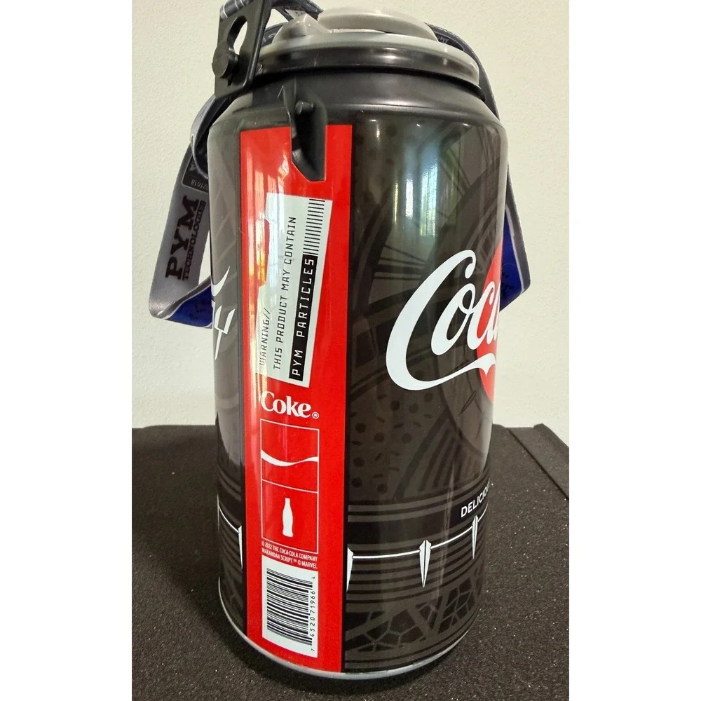 Disney Avengers Campus Black Panther Wakanda Coke Can Drink Sipper Large